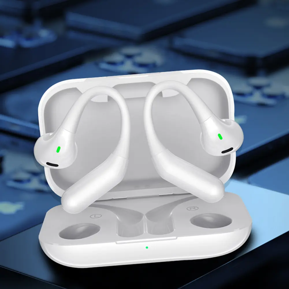 Real Time Translator Earbuds Bluetooth-Compatible 5.3 Two-Way Translator Earbuds Translator Headset for Sports Business Travel