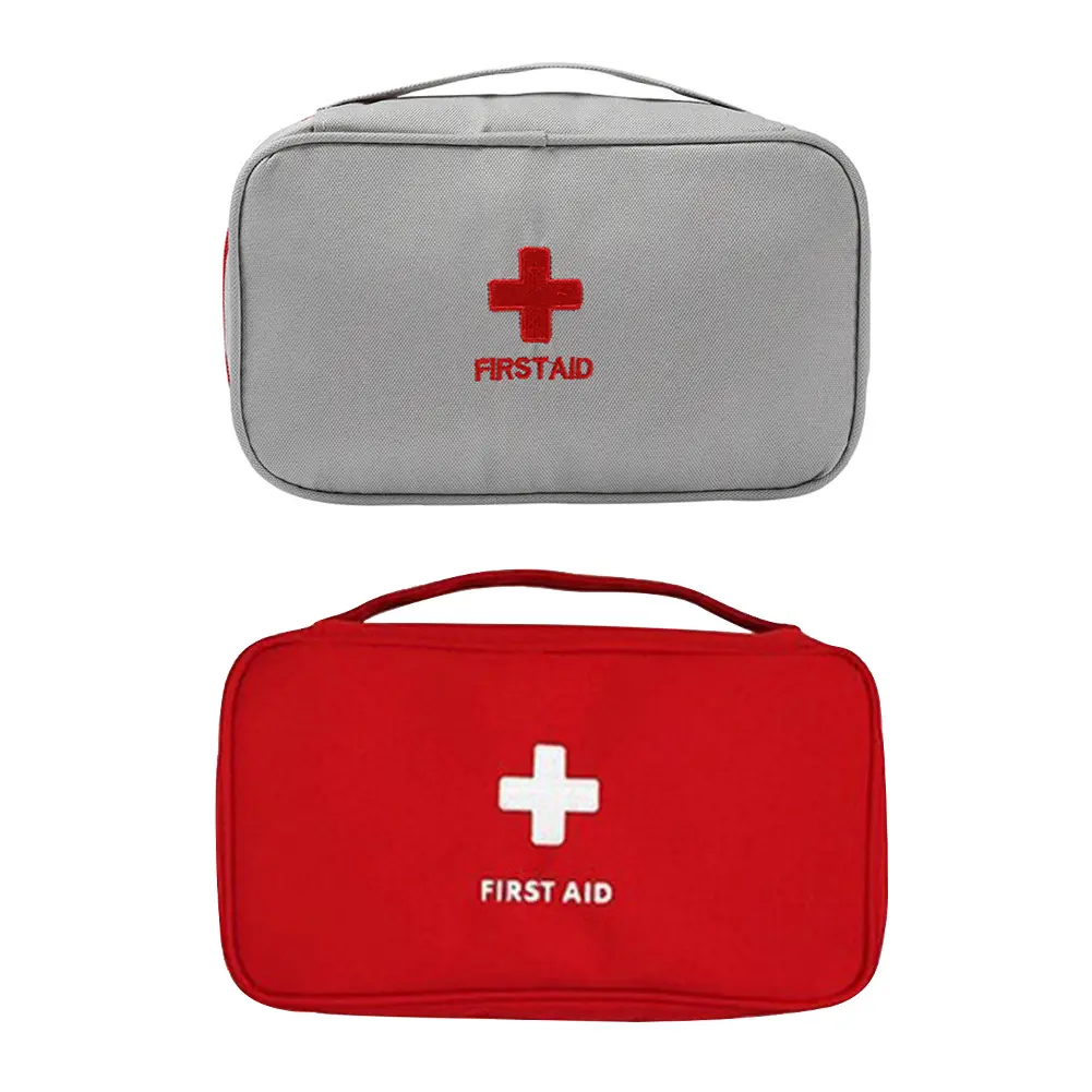 900D Oxford Medicine Classification Storage Bag Compartment Epidemic Prevention Kit Waterproof Large Capacity for Camping Travel