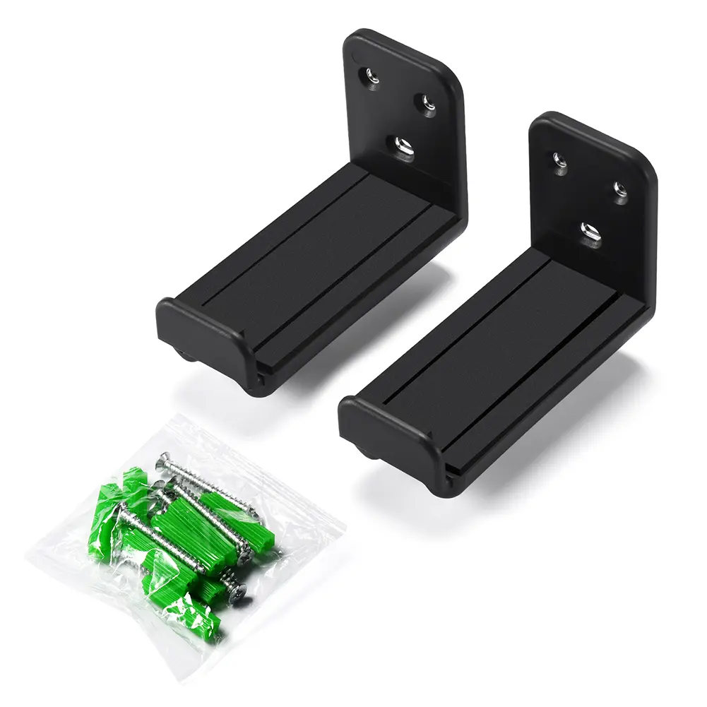 Soundbar Wall Mount Bracket Universal Sound Bar Mounting Bracket Anti-Drop Drywall Sound Bar Wall Bracket for Most Soundbars