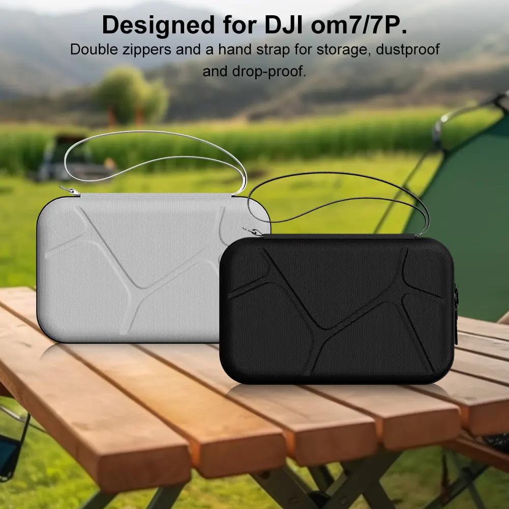 For DJI Osmo Mobile 7/7 Pro Carrying Case Anti-scratch Handheld Gimbal Portable Bag Anti-Drop Hard Storage Case Hard Travel Case