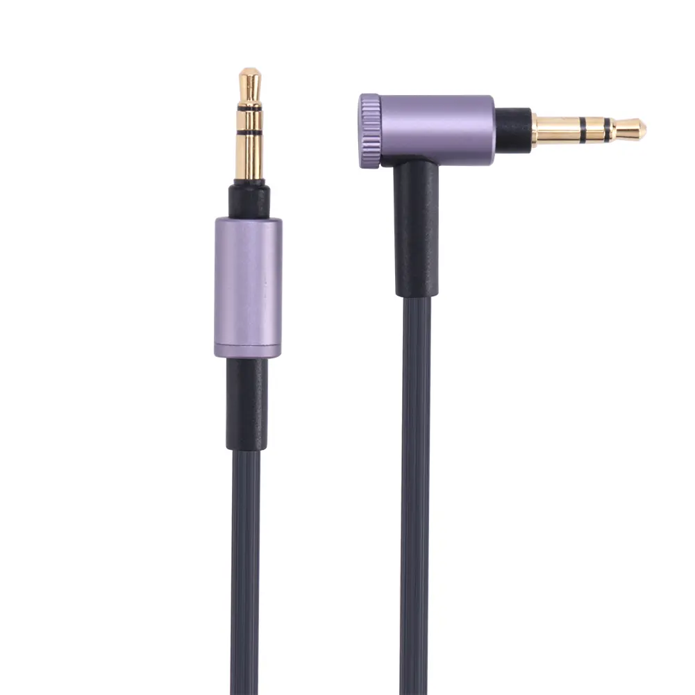 3.5mm AUX Headphone Audio Cable Replacement 1.5m Headphones Cord Volume Control Headset Cable Accessories for Sony WH-H900N H800