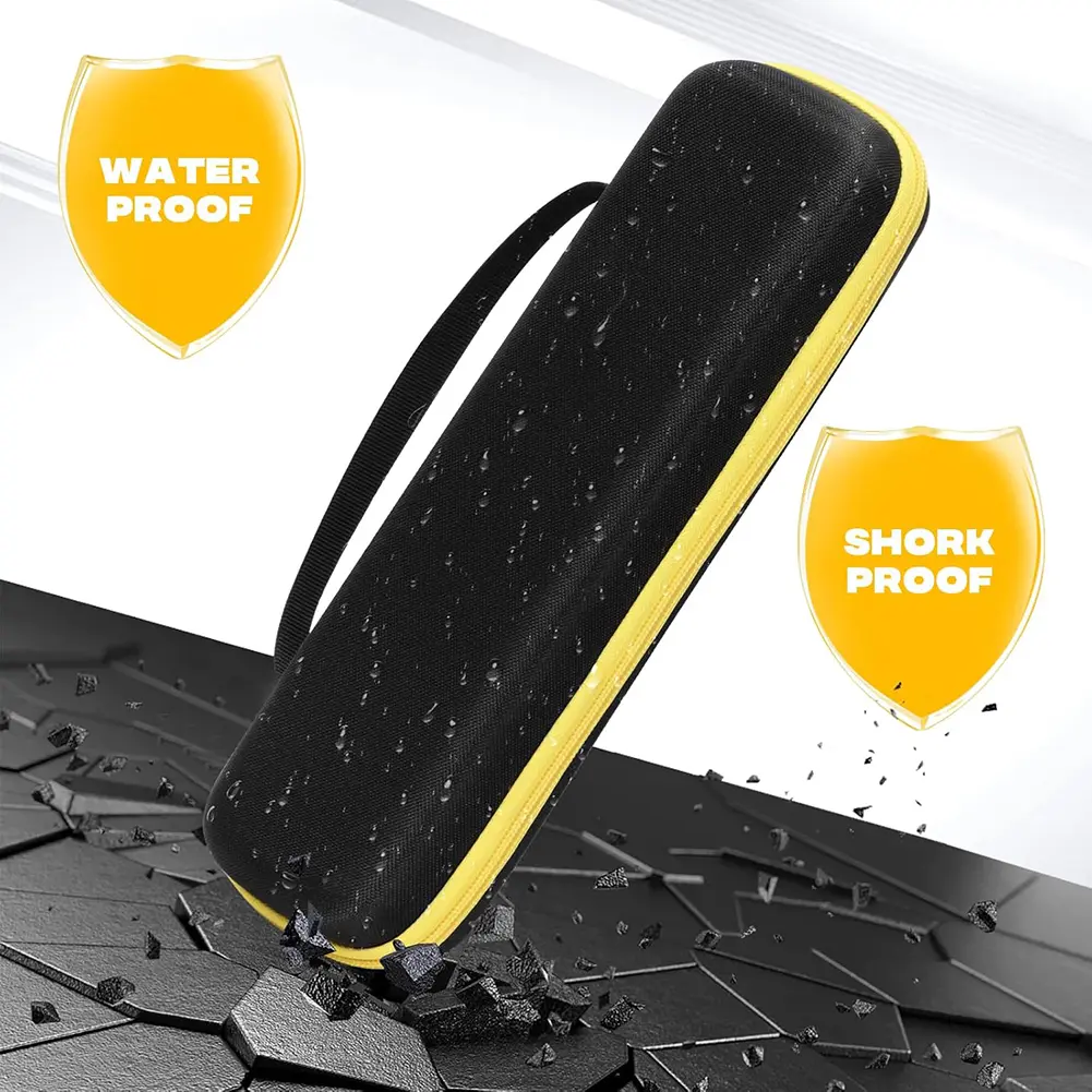 EVA Hard Case Waterproof Hard Travel Case with Mesh Pocket Hard Carrying Case for Fluke T5-1000/T5-600/-1000/-600 Multimeter