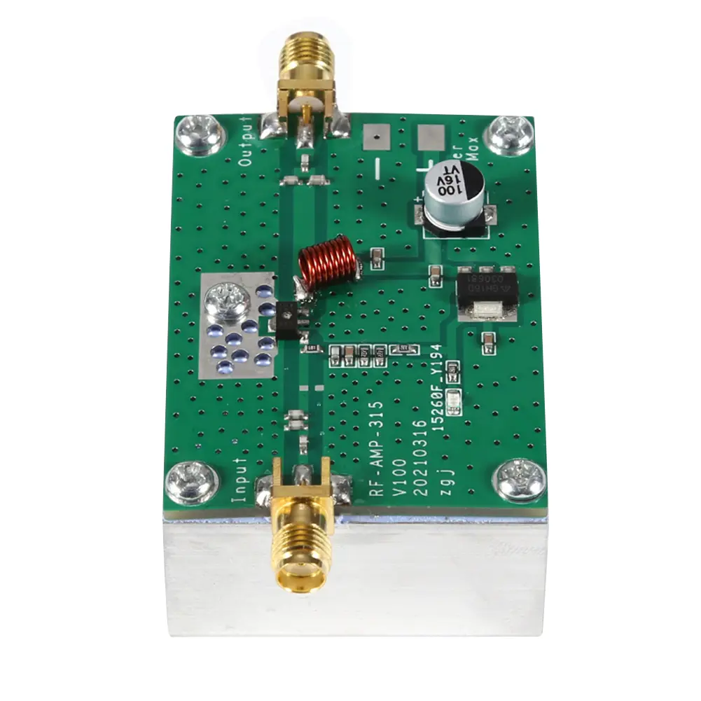315Mhz 8W High Frequency Amplifiers Board Sma-K Female RF Power Amplifier for Remote Control Flight Control Booster