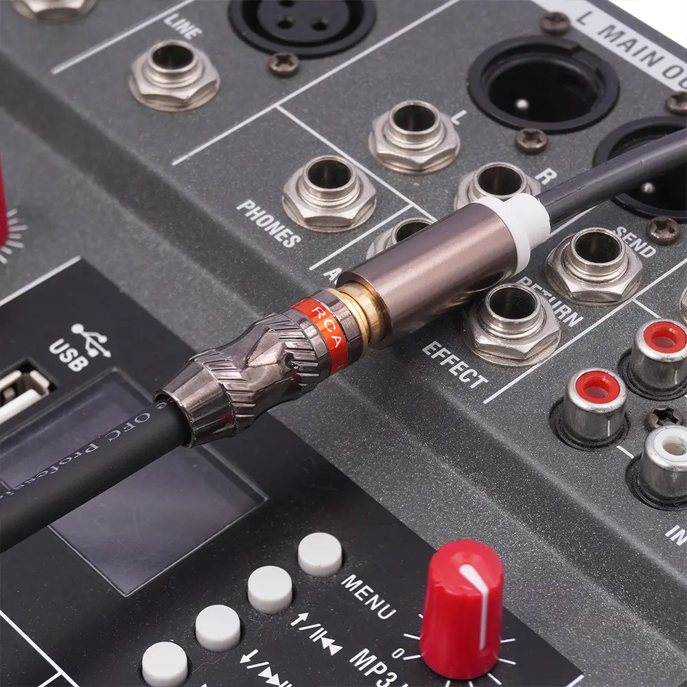 0.3m 3Pin XLR Female To RCA Female RCA Female To 3Pin-XLR Female Adapter Cord for Microphone Amplifier Mixer