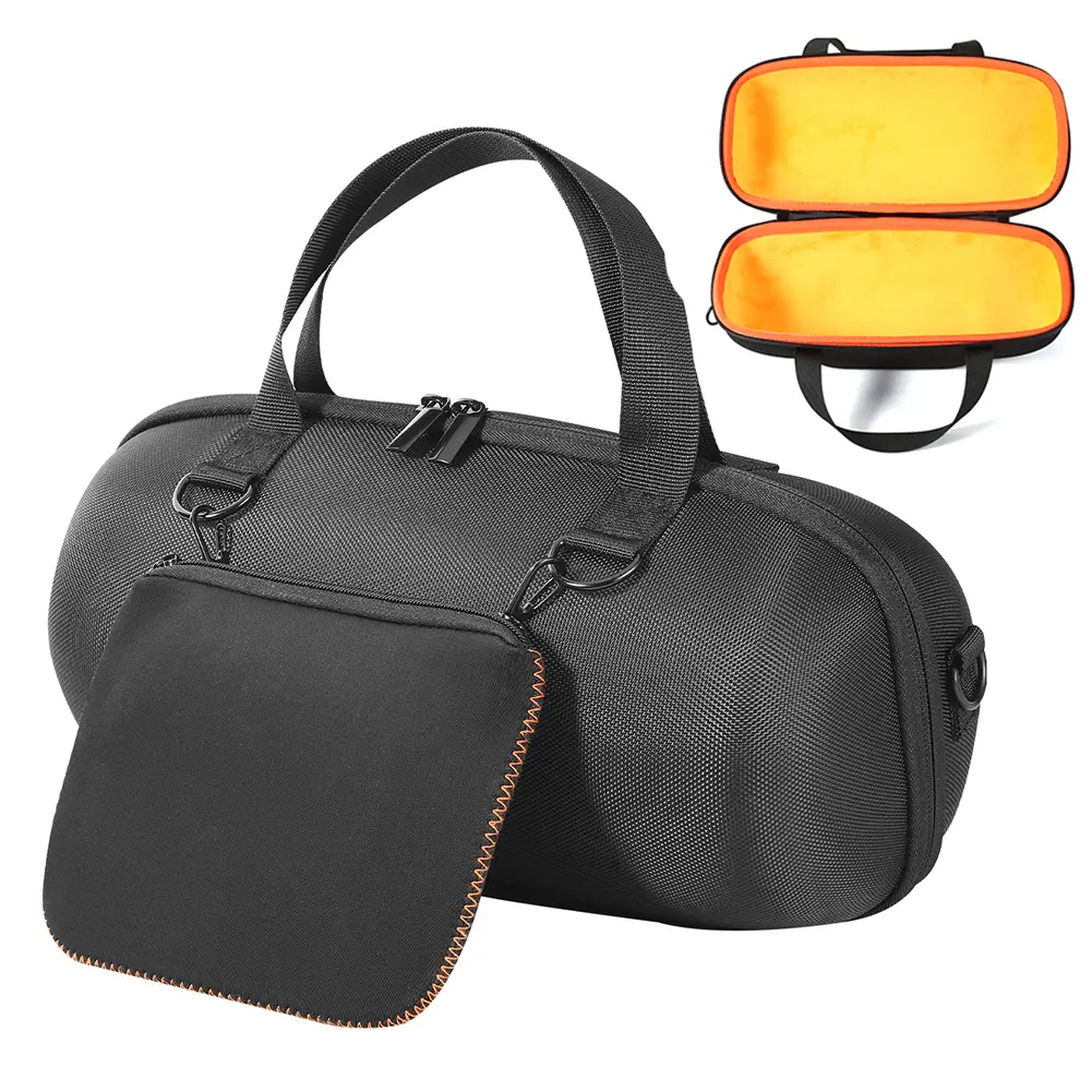 Hard Carrying Case Anti-scratch Hard Travelling Case with Zipper Pocket Bag&Shoulder Strap for JBL Xtreme 4 Wireless BT Speaker