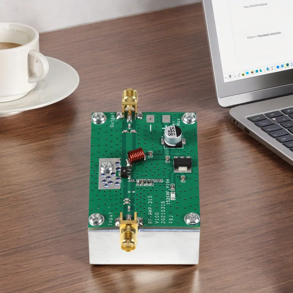 315Mhz 8W High Frequency Amplifiers Board Sma-K Female RF Power Amplifier for Remote Control Flight Control Booster
