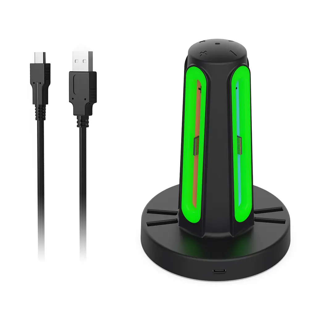 Charging Dock 4 in 1 Magnetic Controller Charger Stand Station Magnetic Charger Station for Nintendo Switch2 Accessories