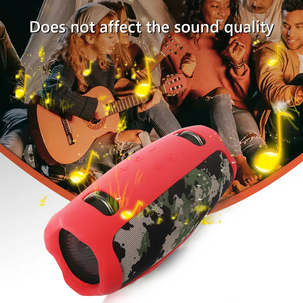 Silicone Case Cover Speaker Protective Cover Anti Scratch Portable Travel Case Shockproof for JBL Xtreme 4 Portable BT Speaker