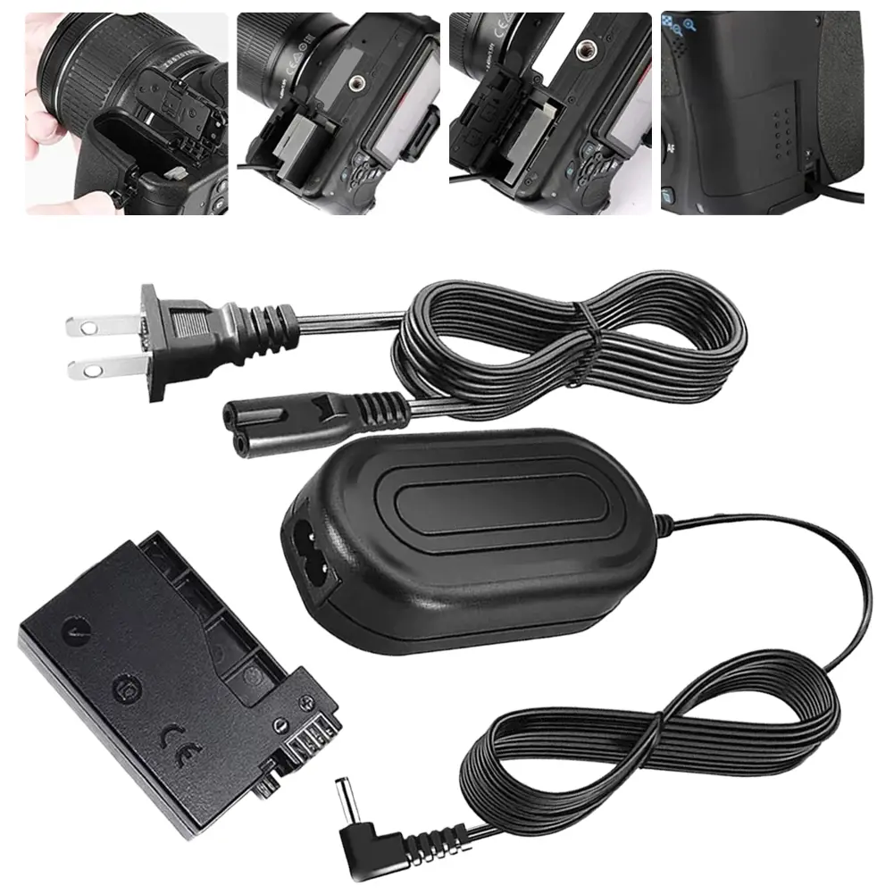 ACK-E10 Power AC Adapter Kits CA-PS700 DC Coupler LP-E10 Dummy Battery Adapter Power Supply for Canon EOS 1100D 1200D 1300DT3
