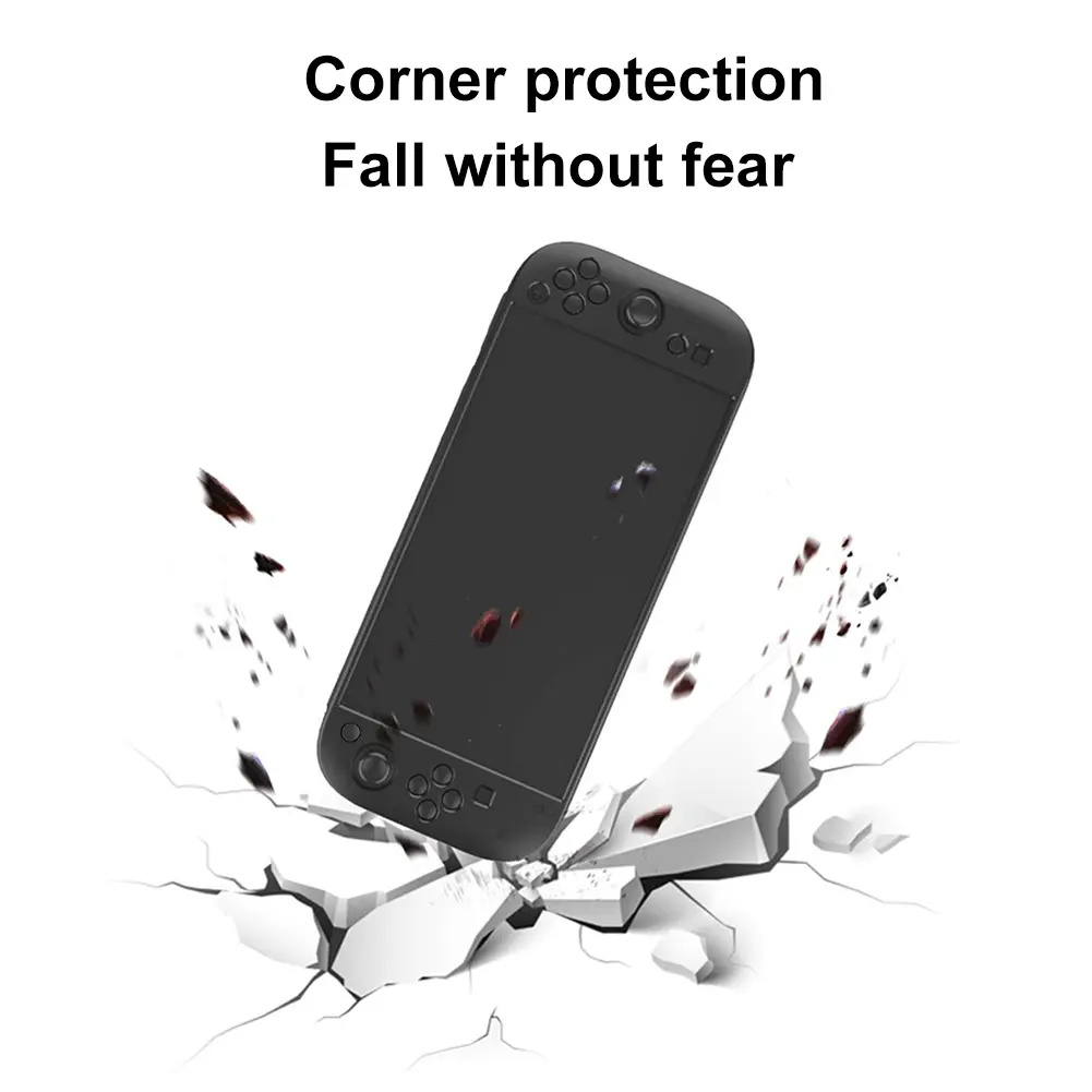 Silicone Case for Nintendo for Switch 2 Protective Case Sleeve Anti-Slip Protector Cover for Switch 2 Handheld Gaming Console