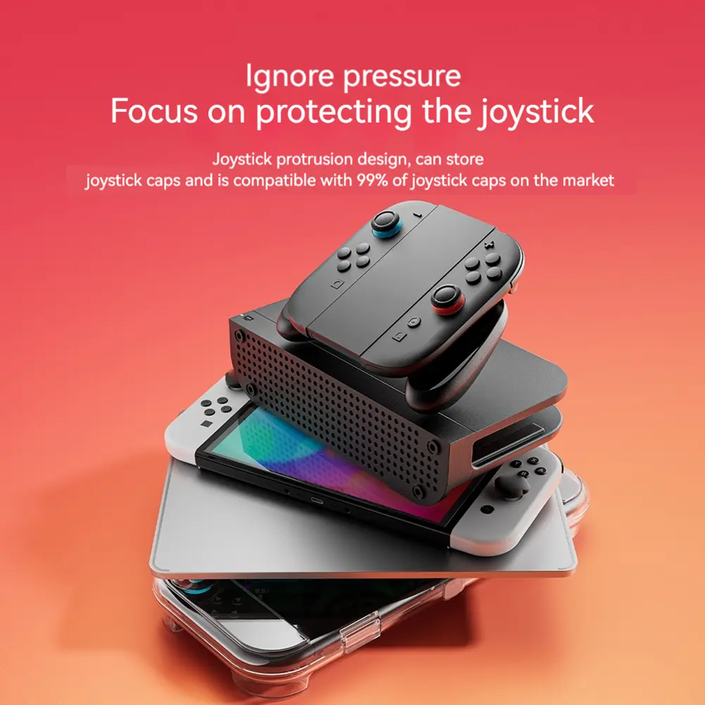 Clear Storage Case Holds 12 Game Cards Transparent Protector Cover Anti-Scratch Protective Case Slim Carrying Case for Switch 2