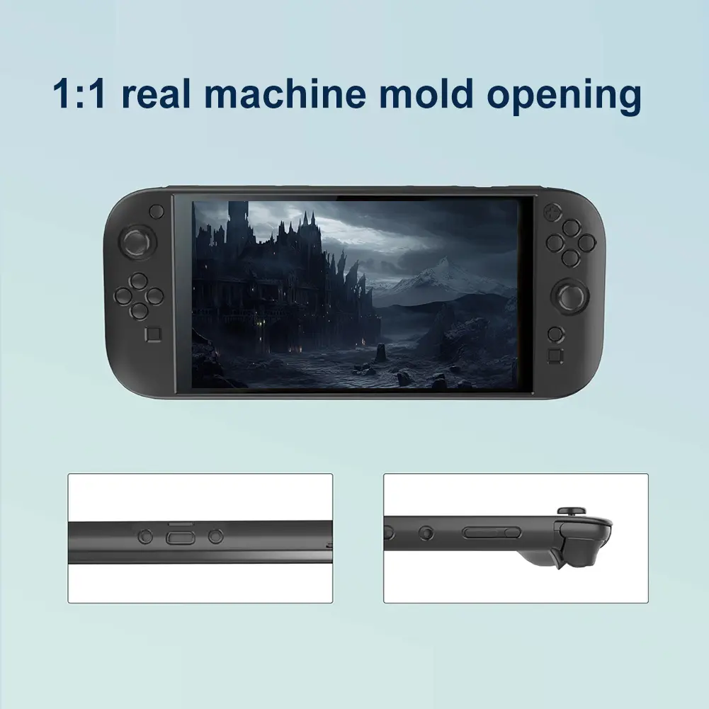 Silicone Case for Nintendo for Switch 2 Protective Case Sleeve Anti-Slip Protector Cover for Switch 2 Handheld Gaming Console