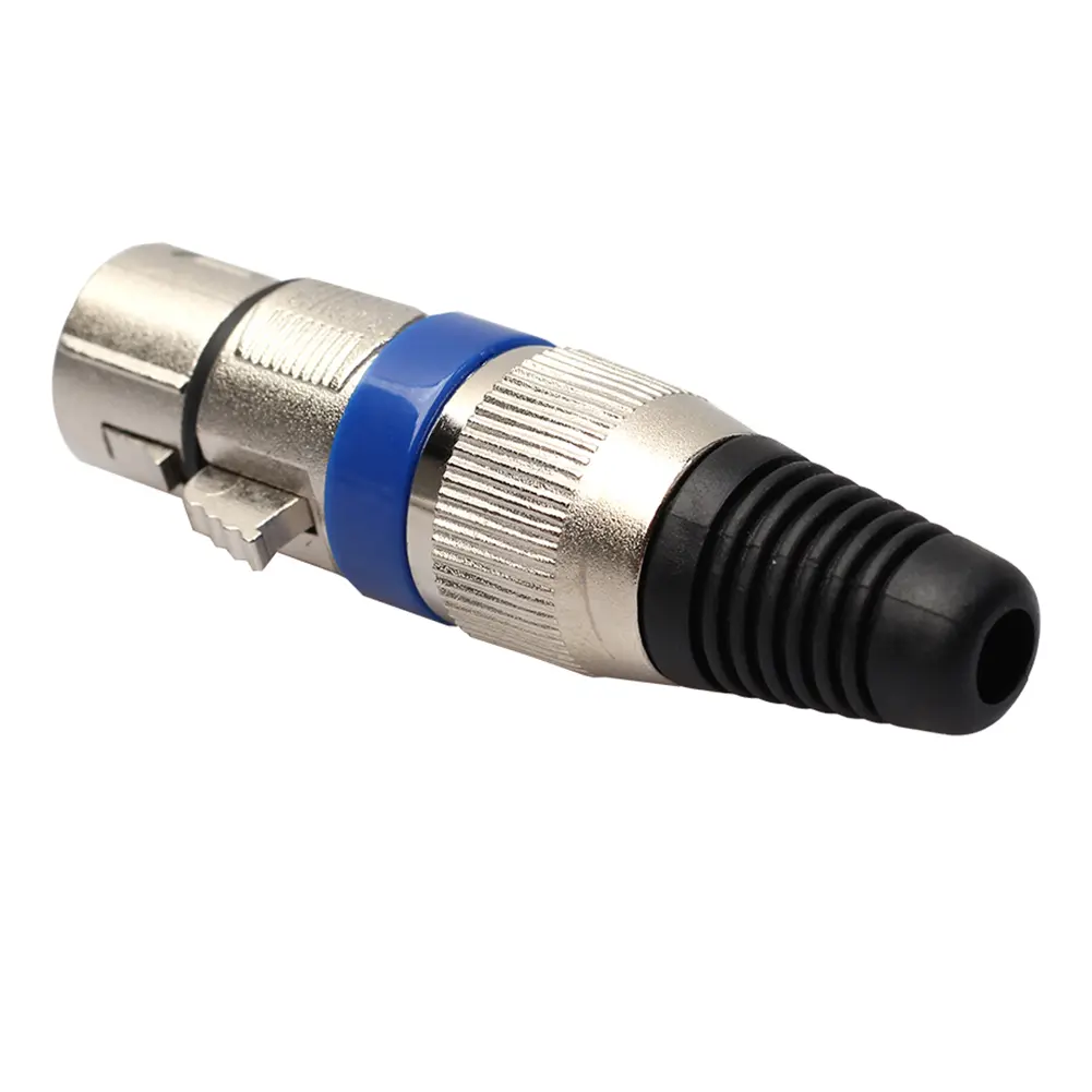 8pcs 3Pin XLR Connector Microphone Plug Male Female Adapter MIC Wire Connector