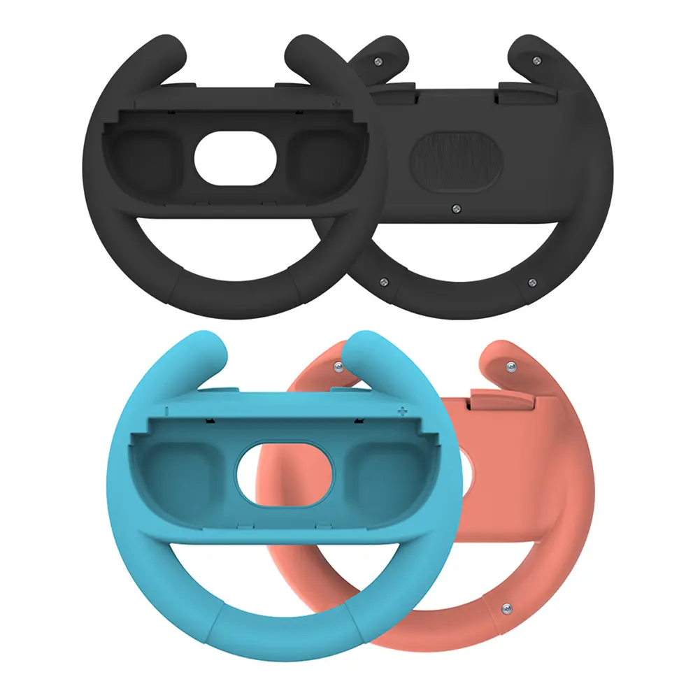 2Pcs Racing Steering Wheels for Nintendo for Switch 2 Joy-con Controller Left Right Game Steering Wheel Controller Handle Holder