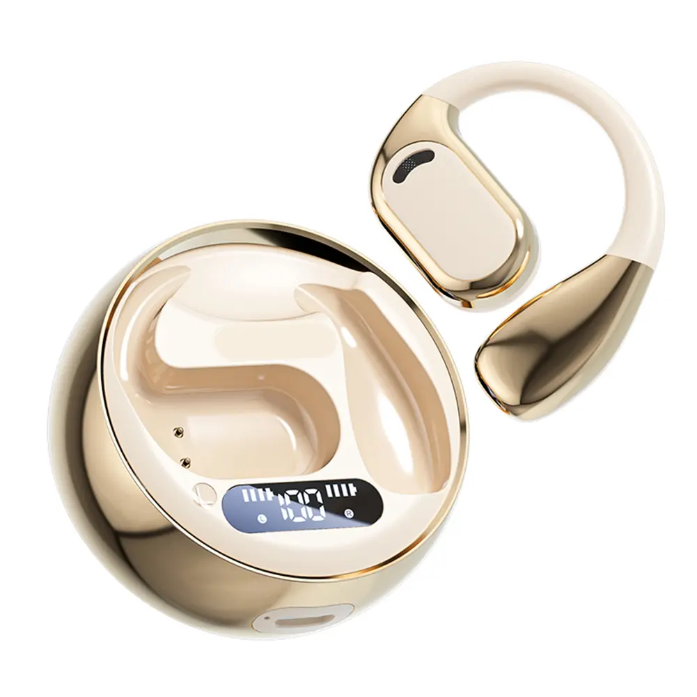 Language Translation Earbuds Bluetooth-Compatible 5.4 Real-time Two-Way Earbuds Translator Device for Travel Business Learning