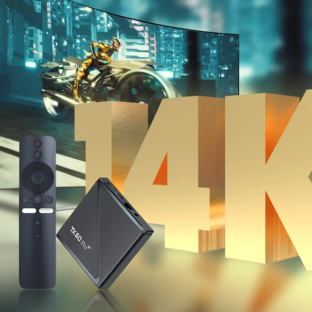 TV Box Android 16 16GB 256GB Media Player 14K 2.4G/5G Dual WiFi Set Top Box Android Box
