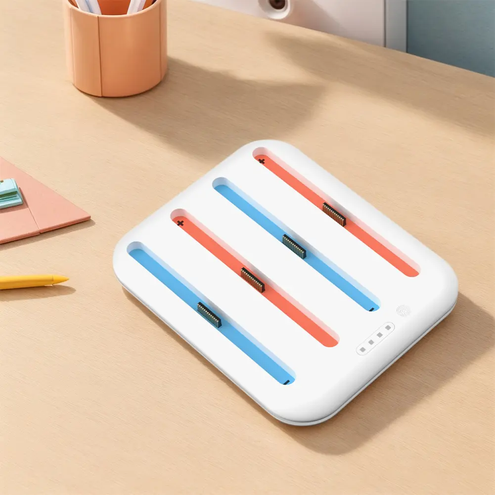 Charger Dock for Switch 2 for Joycon Controller with Charging Cord & LED Indicator Charger Stand Station for Joy-Con Charging