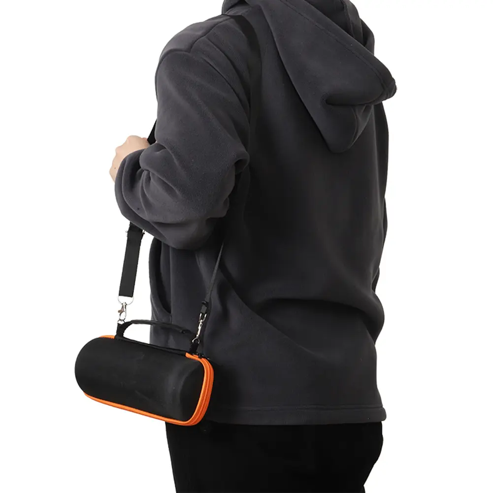 Shoulder Bag with Adjustable Shoulder Strap Carrying Bag Hard EVA Speaker Case for JBL Flip 7 Portable BT Speaker