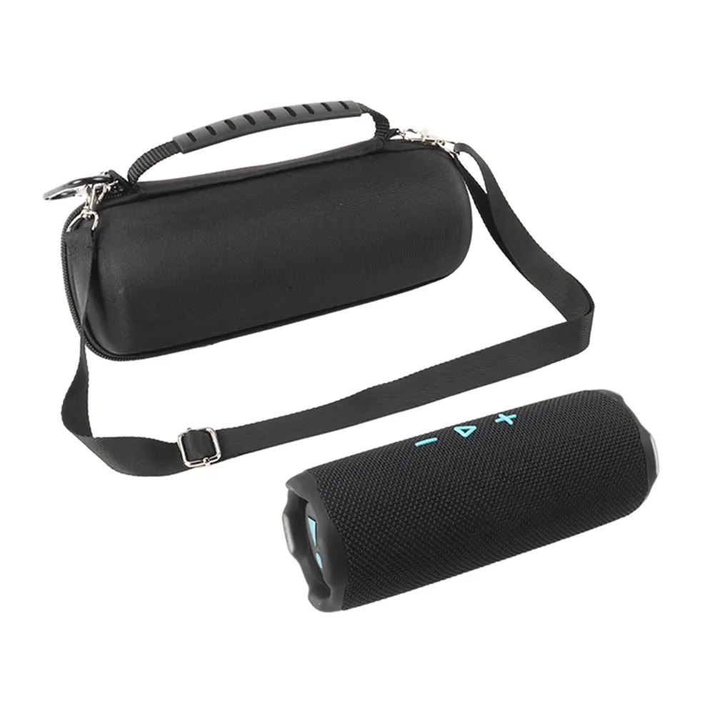 Shoulder Bag with Adjustable Shoulder Strap Carrying Bag Hard EVA Speaker Case for JBL Flip 7 Portable BT Speaker