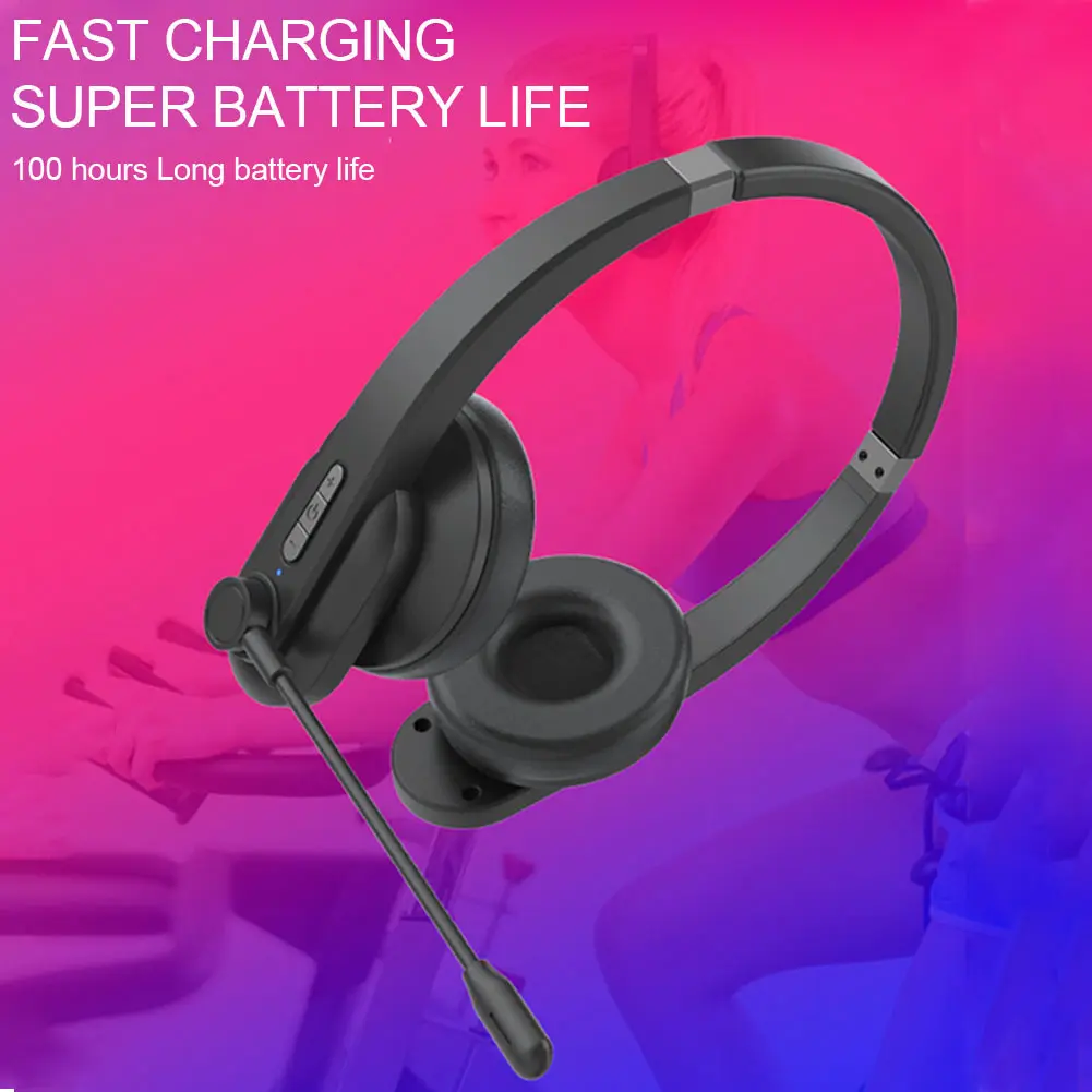 Call Center Headset MIC Service Headphone for Cordless Telephone Headset Centre/Traffic/Computer Headphone