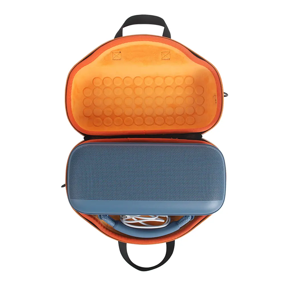 Portable Travel Case with Shoulder Strap and Handle Storage Shoulder Bag Waterproof EVA Carrying Case for Bose SoundLink Max