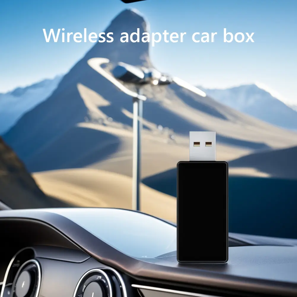 Wireless CarPlay & Android Auto Adapter Wireless Carplay Adapter Plug & Play Smart Box USB Wired To Wireless Carplay Dongle