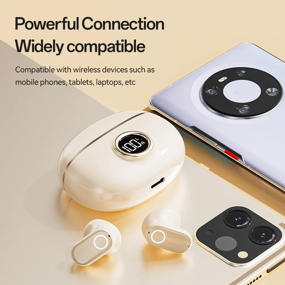 144 Languages Real Time Translation Earbuds 99% Accuracy AI Translation Earphone Translator Device Ideal for Travel and Business