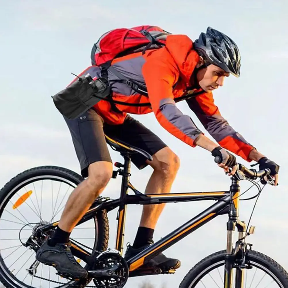 Magnetic Gym Bag Water Bottle Bag Crossbody Water Bottle Pouch Phone Holder Water Bottle Carrier Bag for Men and Women