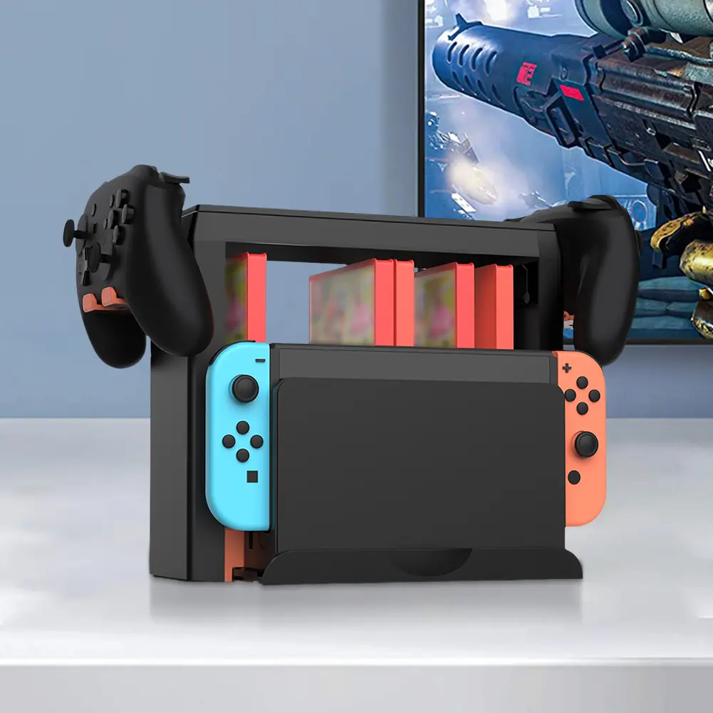 For Switch 2 for Joycon Charger Pro Controller Holder Charging Dock Station Organizer Station for Switch OLED for Switch