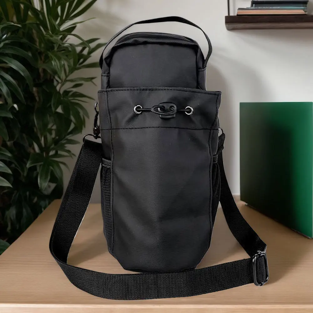 Magnetic Gym Bag Water Bottle Bag Crossbody Water Bottle Pouch Phone Holder Water Bottle Carrier Bag for Men and Women