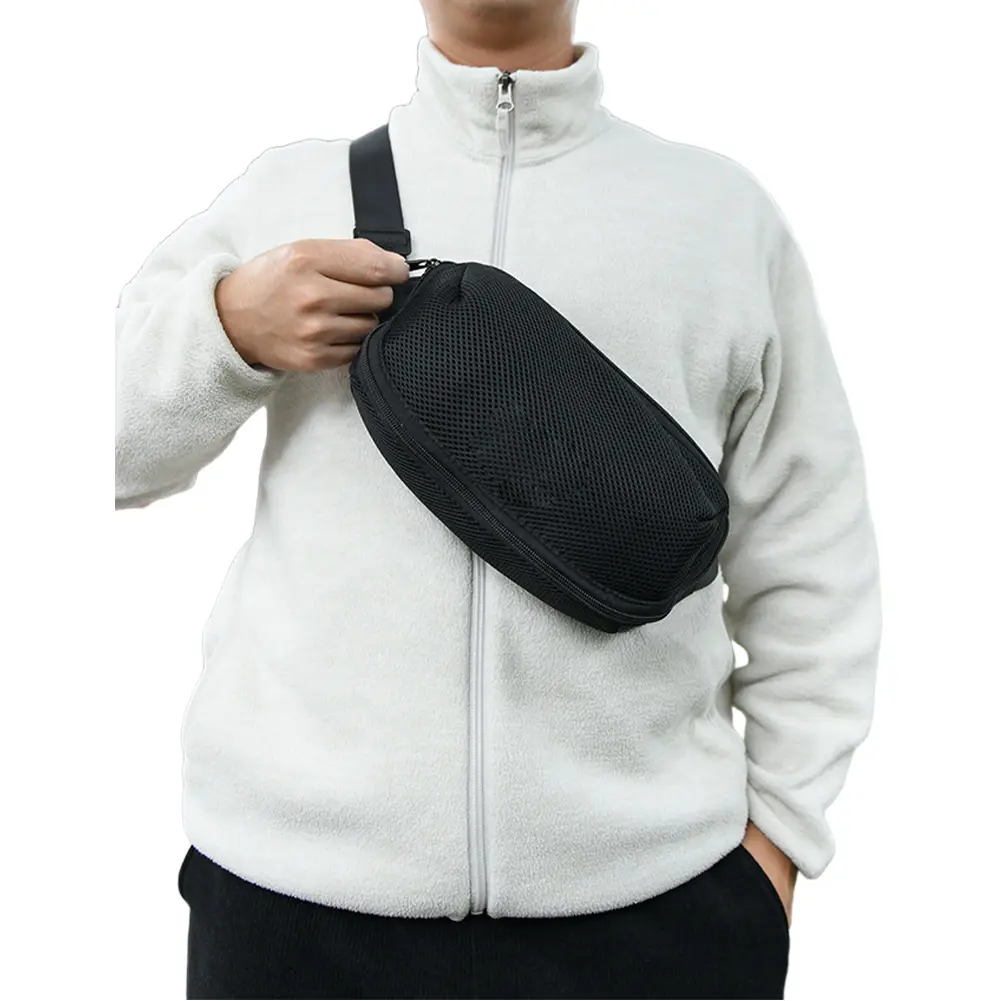 Speaker Carrying Case Anti Scratch Chest Bag Speaker Bag Pouch Shockproof Speaker Crossbody Bag for JBL Flip 4 5 6 for UE BOOM 3