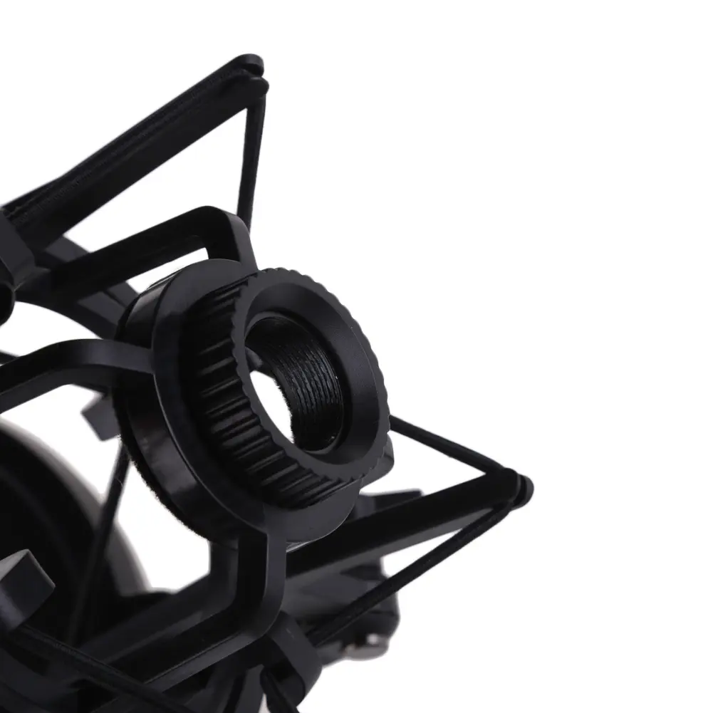 Mic Shock Mount Holder Professional Microphone Stand Shock Mount with Shield Filter Screen Studio Stand