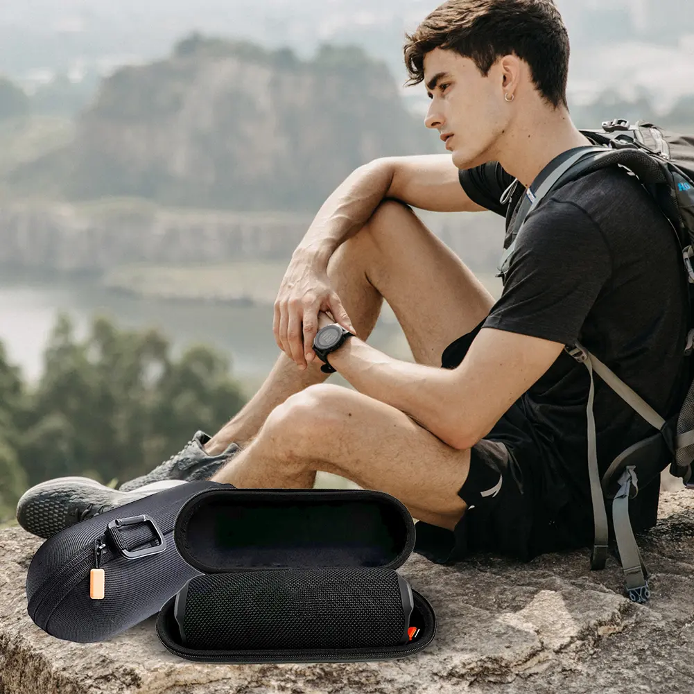 Hard Carrying Case for JBL Flip 7 Wireless Speaker Bag Shockproof Portable Storage Bag Anti-scratch Hard Travelling Case
