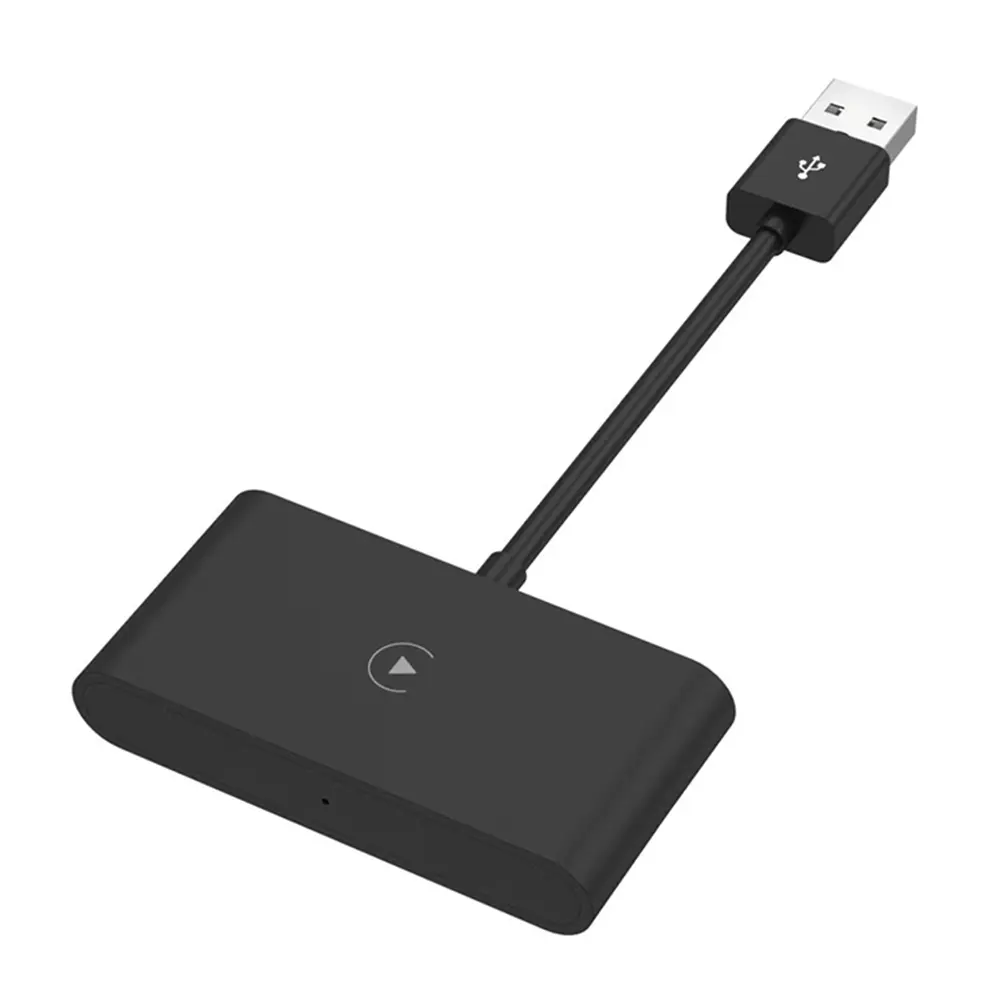 2 in 1 Wireless CarPlay Android Auto Adapter Carplay AI Box Plug & Play CarPlay Dongle for iPhone and Android Factory Wired Cars