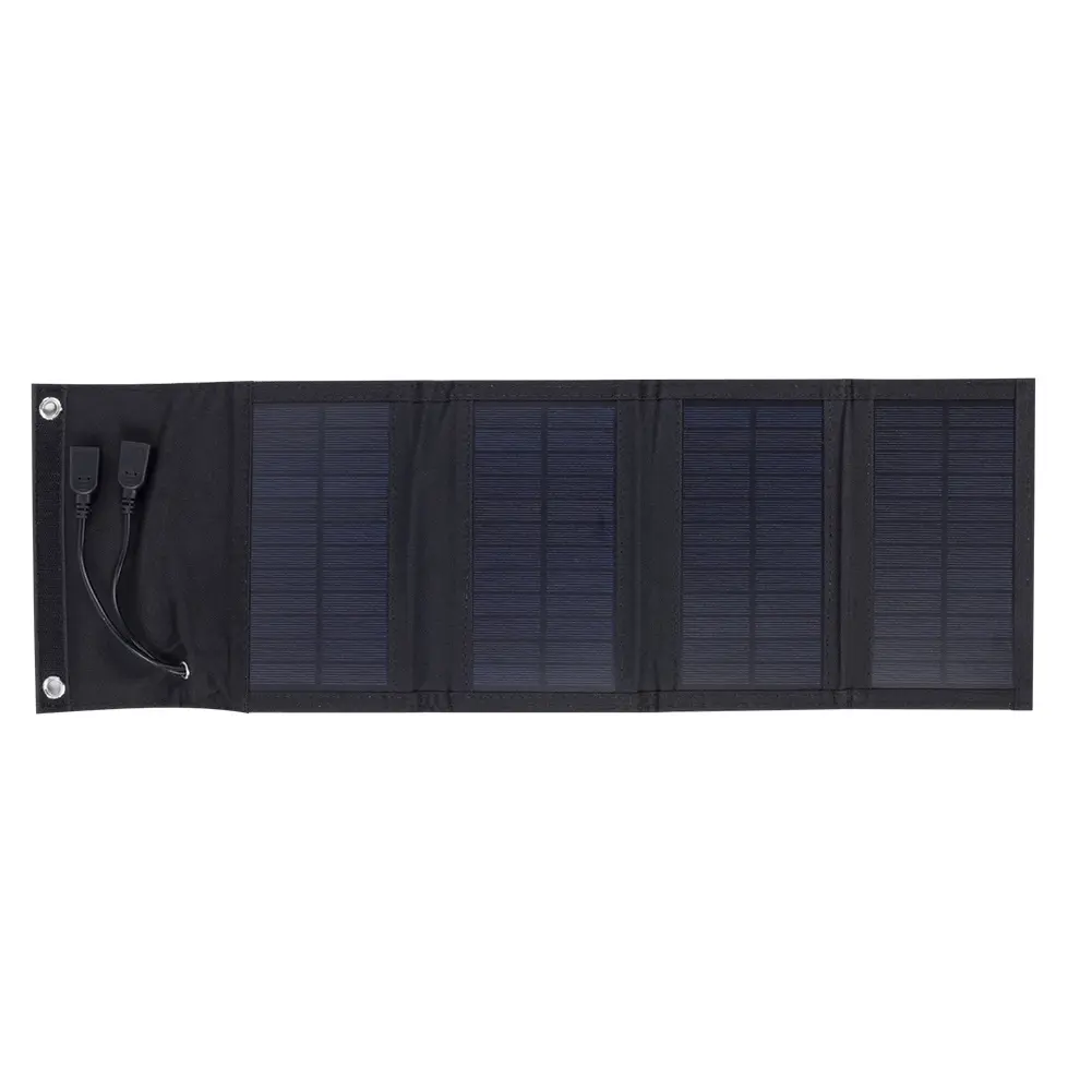 10W Foldable Solar Panel Portable Solar Panel Outdoor Portable Folding Solar Panel Charger for Camping Hiking Backpacking
