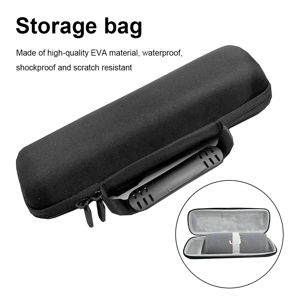 Carrying Case with Handle Bluetooth-compatible Speaker Case Wireless Speaker Cover for JBL FLIP 6/ FLIP 5 for JBL Flip 4/ Flip 3