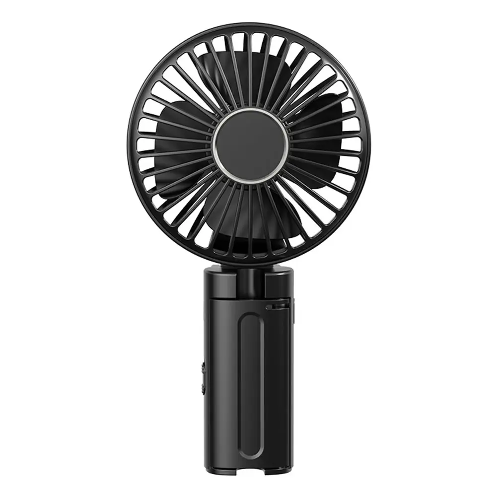 Umbrella Clip Fan 3-Speed Adjustment Mini Foldable Fan Rechargeable Portable Handheld Fan for Outdoor Umbrella