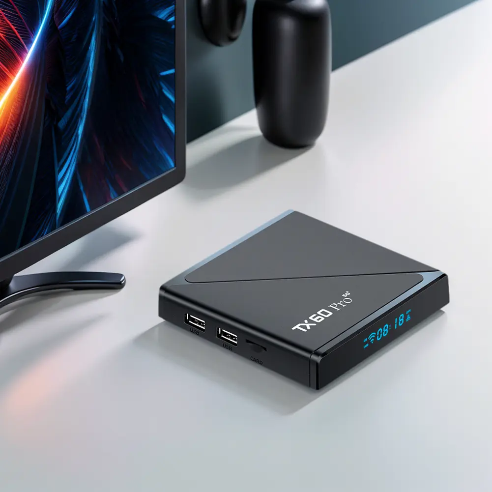 TV Box Android 16 16GB 256GB Media Player 14K 2.4G/5G Dual WiFi Set Top Box with Remote Android Box