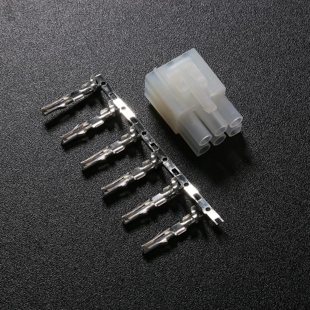 6p 6pin Power Cable Connector Plug Cord Adapter for YAESU FT-857D FT-897D