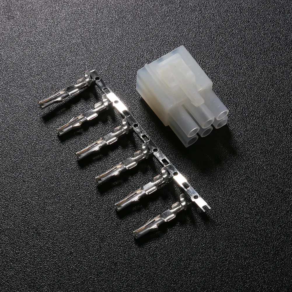 6p 6pin Power Cable Connector Plug Cord Adapter for YAESU FT-857D FT-897D