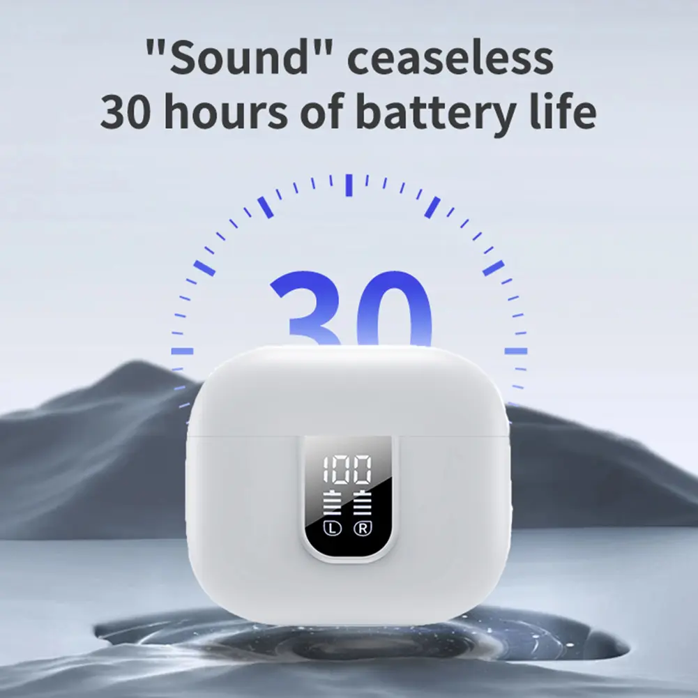 144 Languages Intelligent Translate Earbuds Bluetooth-Compatible 5.4 AI Translator Earbuds Translator Device for Travel Business