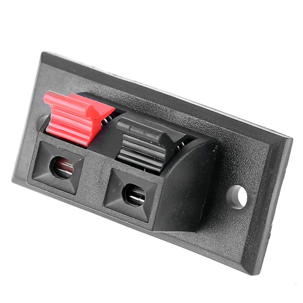 5pcs 2 Positions Push-in Jack Load Audio Speaker Terminals Connector
