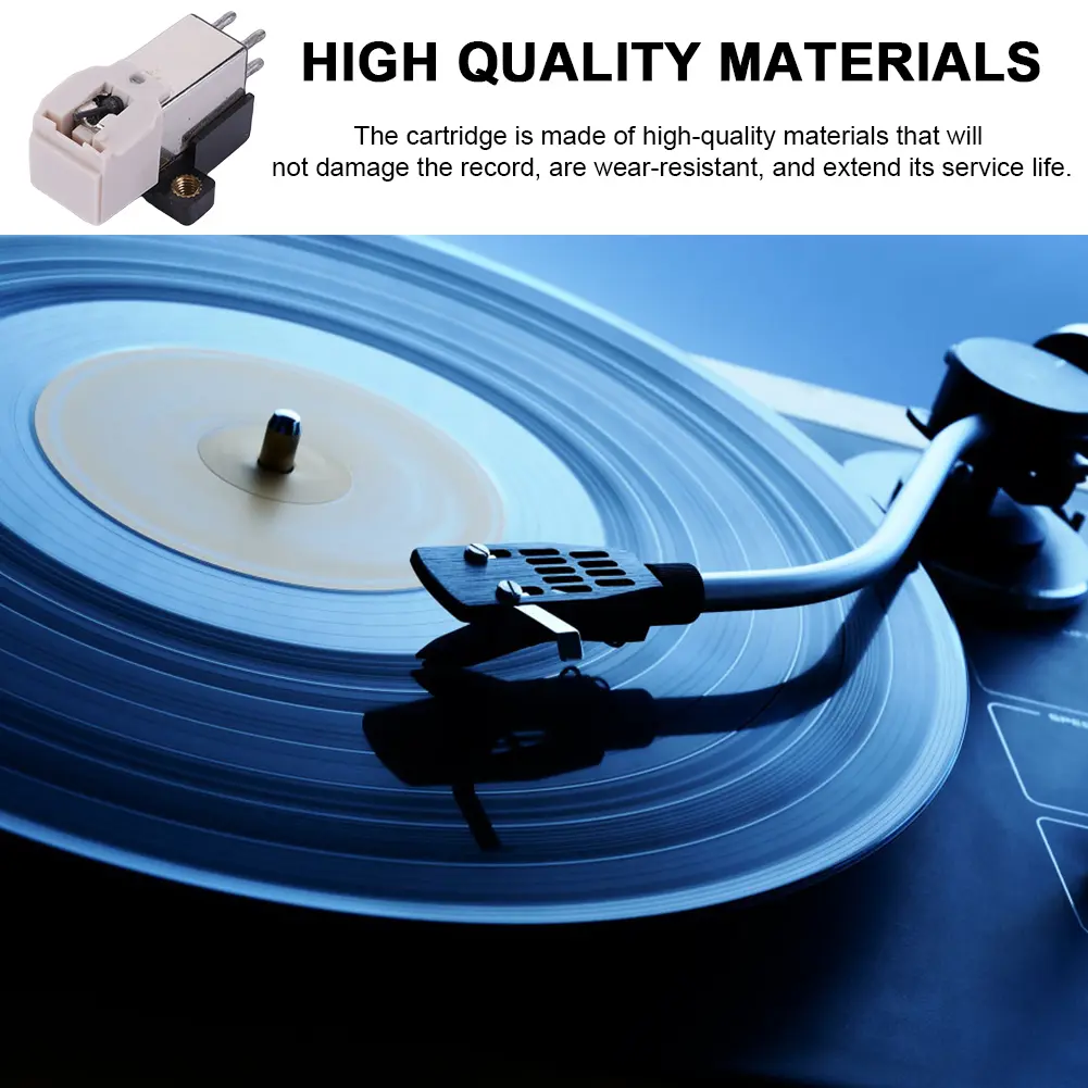AT-3600/AT-91/AT-91R Magnetic Cartridge Stylus Excellent Clarity Phono Cartridge MM Cartridge Better Control The Tone and Detail