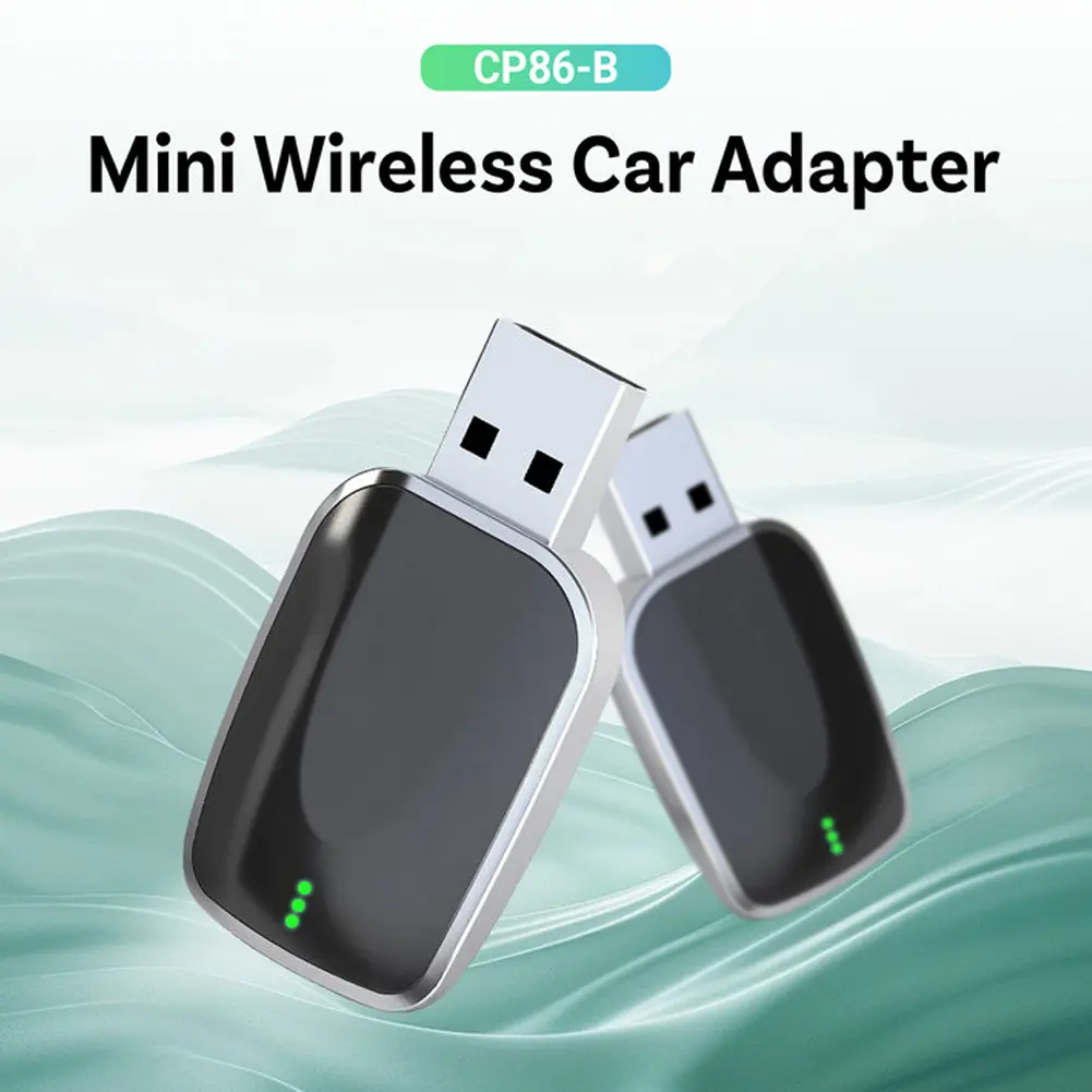 Wireless Android Auto Carplay Box/Adapter Mini Carplay&Auto Box Dongle Auto Connect Smart Box Plug & Play for Factory Wired Cars