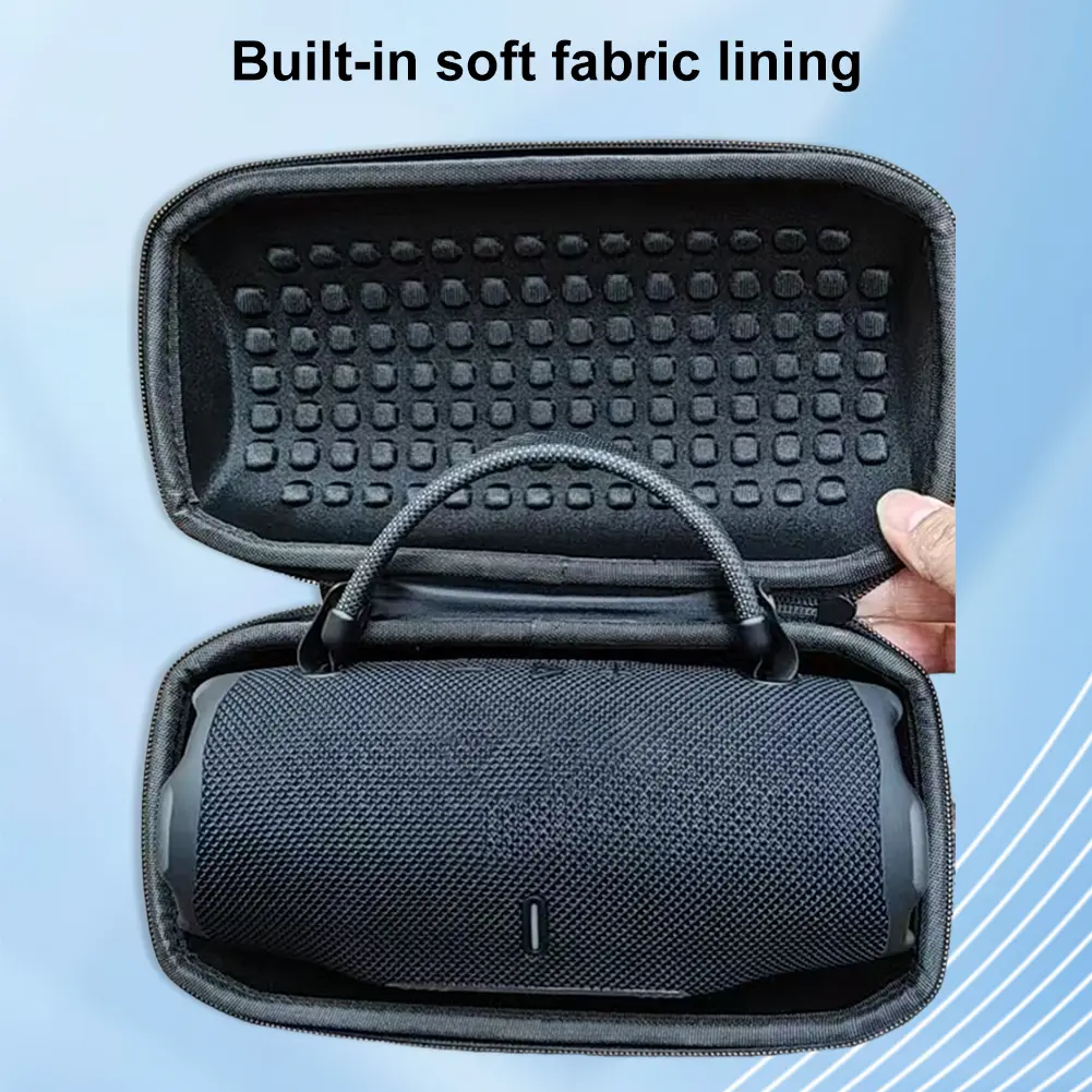 Hard Carrying Case Shockproof Portable Storage Bag Anti-Scratch Protective Case for JBL Charge 6 Wireless Speaker