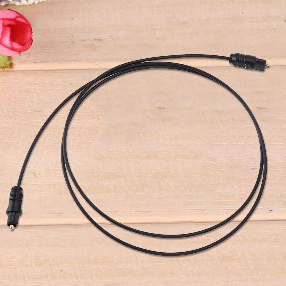 Digital Fiber Optical Toslink Audio Cable Soft Digital Optical Audio Cable Wire High Speed for DVD VCR Power Amplifier