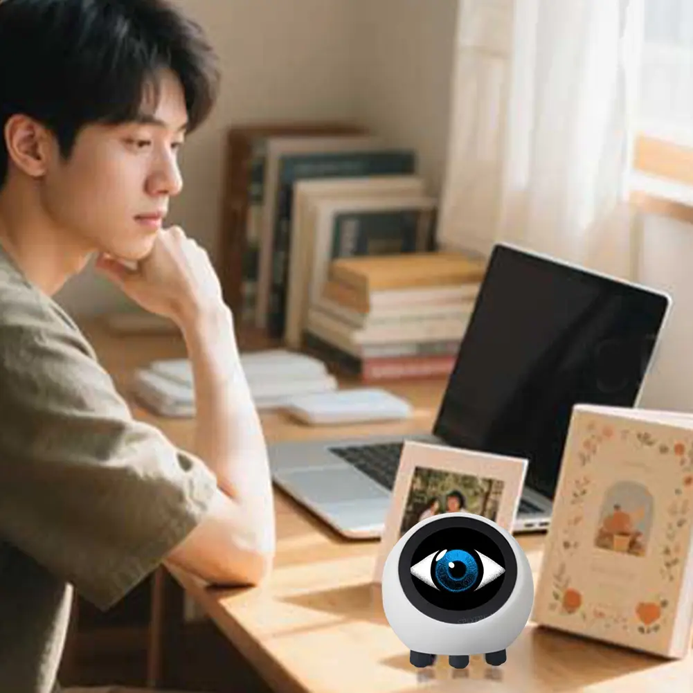 AI Voice Chat Robot Multi-Function ESP32-S3 Development Board LCD Display Mini Robot Tabletop Ornaments for Home Decor