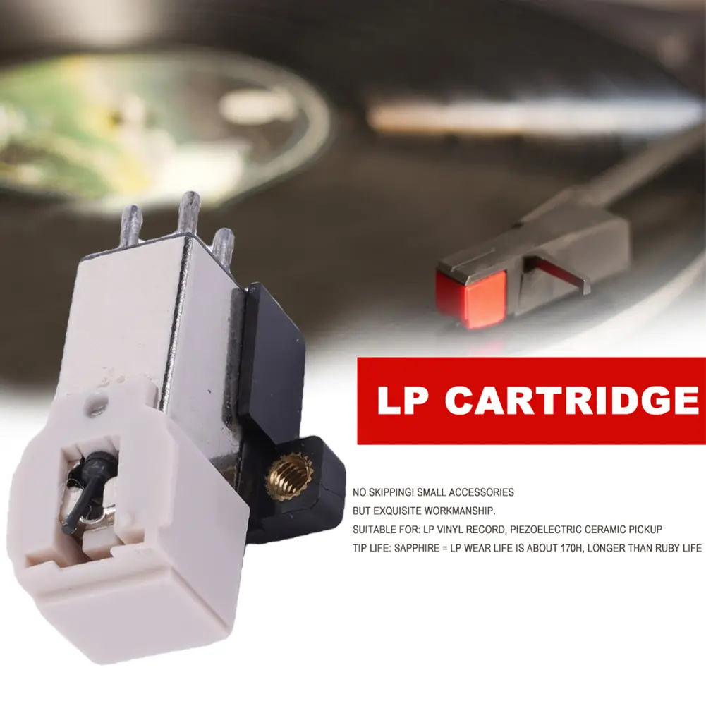 AT-3600/AT-91/AT-91R Replacement Phonograph Cartridge Excellent Clarity Magnetic Cartridge Stylus Phono Cartridge MM Cartridge