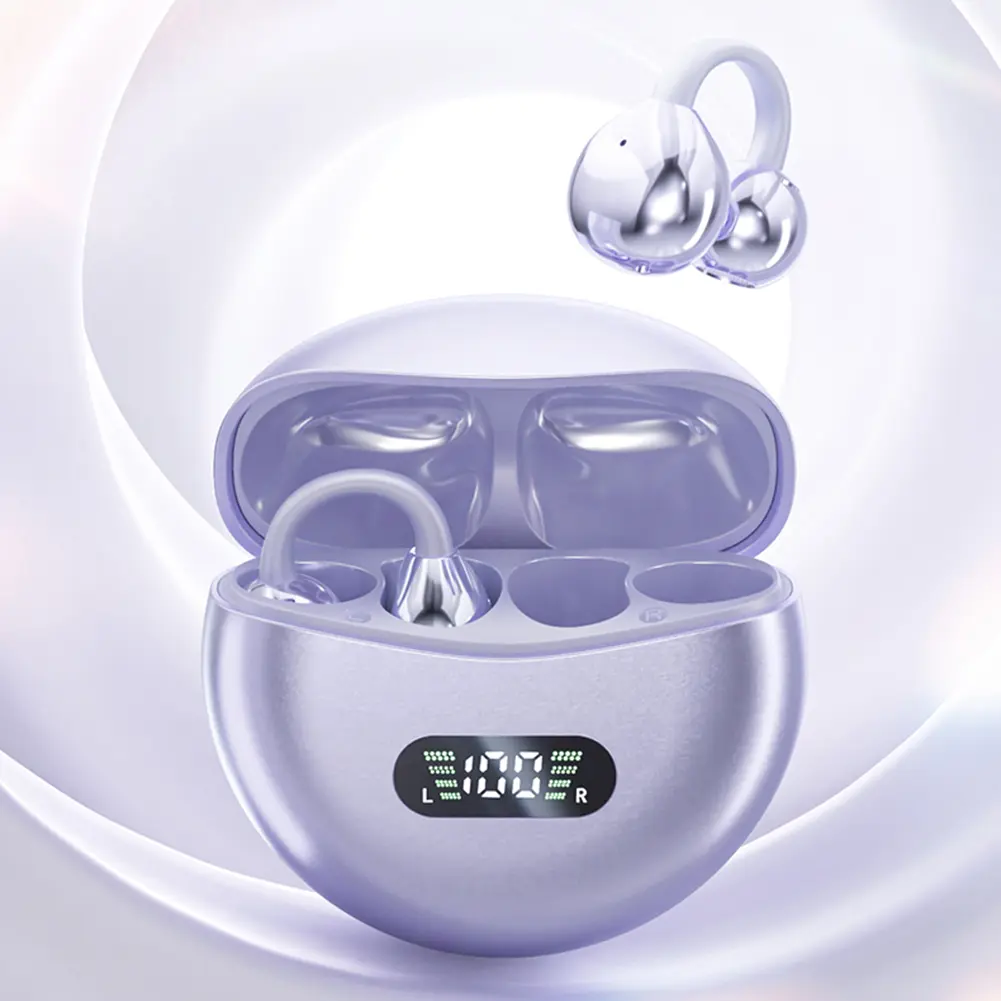 144 Languages Translator Earbuds Bluetooth-Compatible 5.4 AI Smart Voice Translator Translation Earbuds for Travel and Business