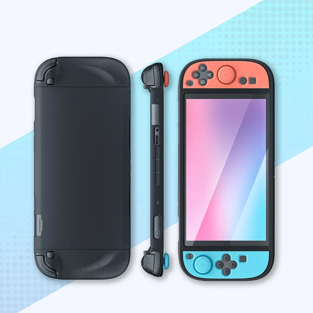 For NS2 Split Silicone Handle Sleeve Wear Resist Silicone Grip Protection Case Anti-Scratch for NS2 Gmaing Console Accessories
